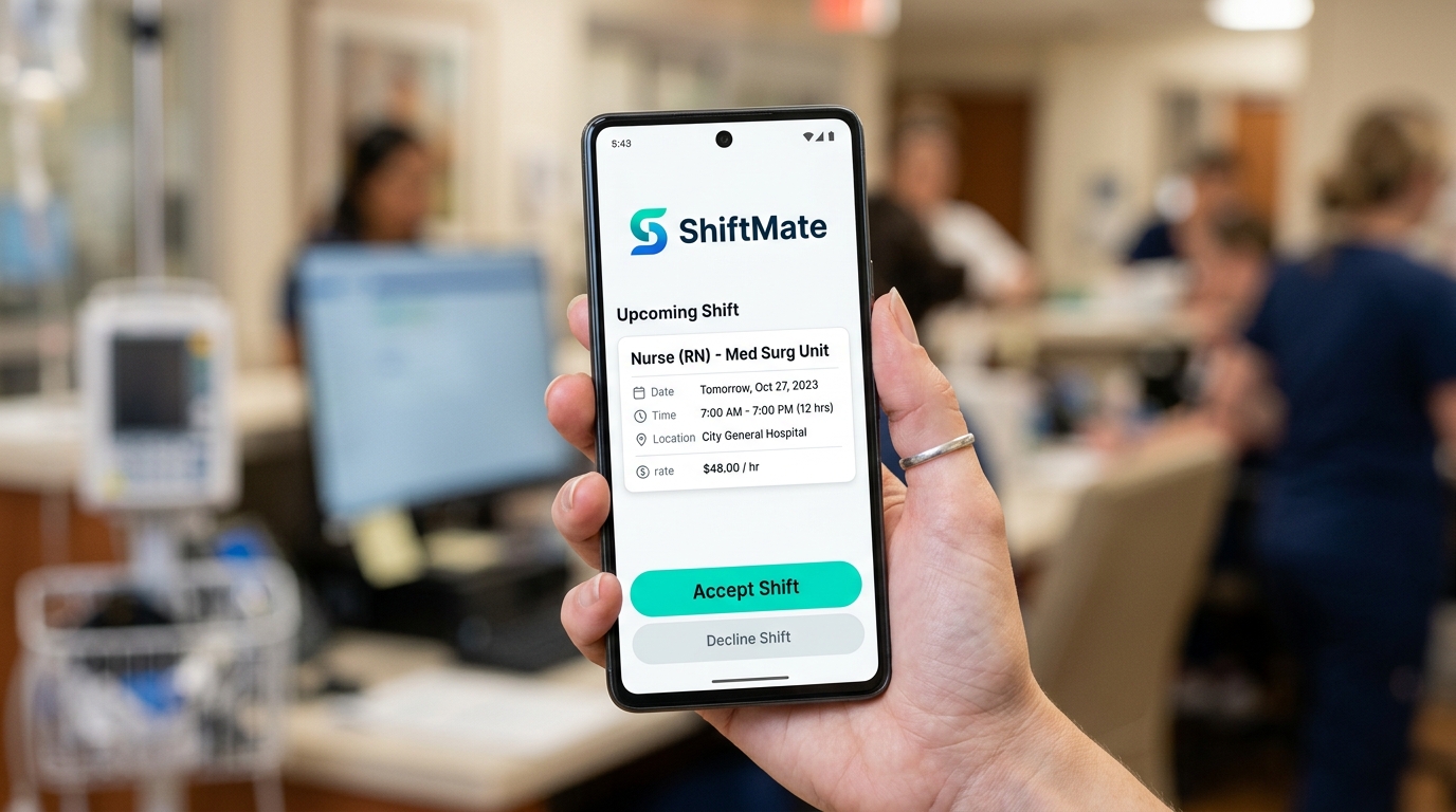 ShiftMate App Interface